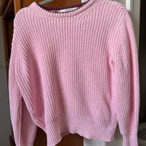 Scotch and Soda Fisherman knit style cotton blend sweater